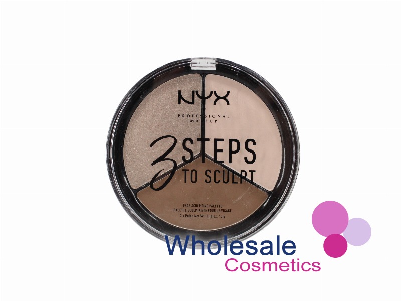 6 x NYX Professional Makeup 3 Steps to Sculpt Palette - 01 FAIR